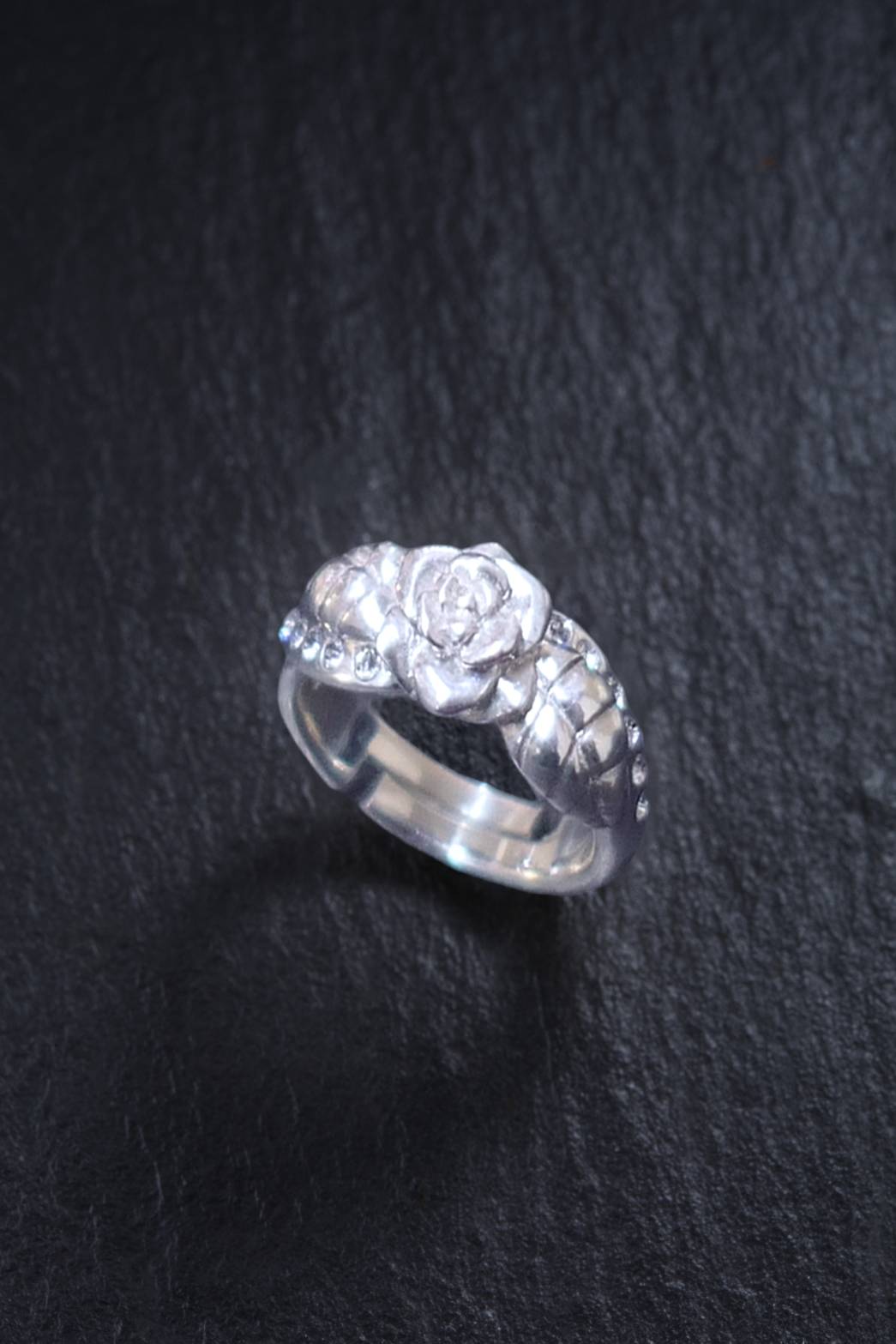 Rose Pinky Ring